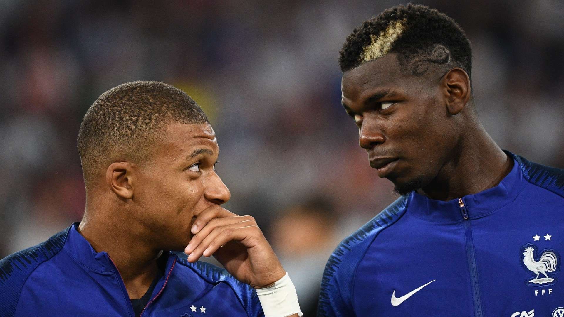 Kylian Mbappe Paul Pogba