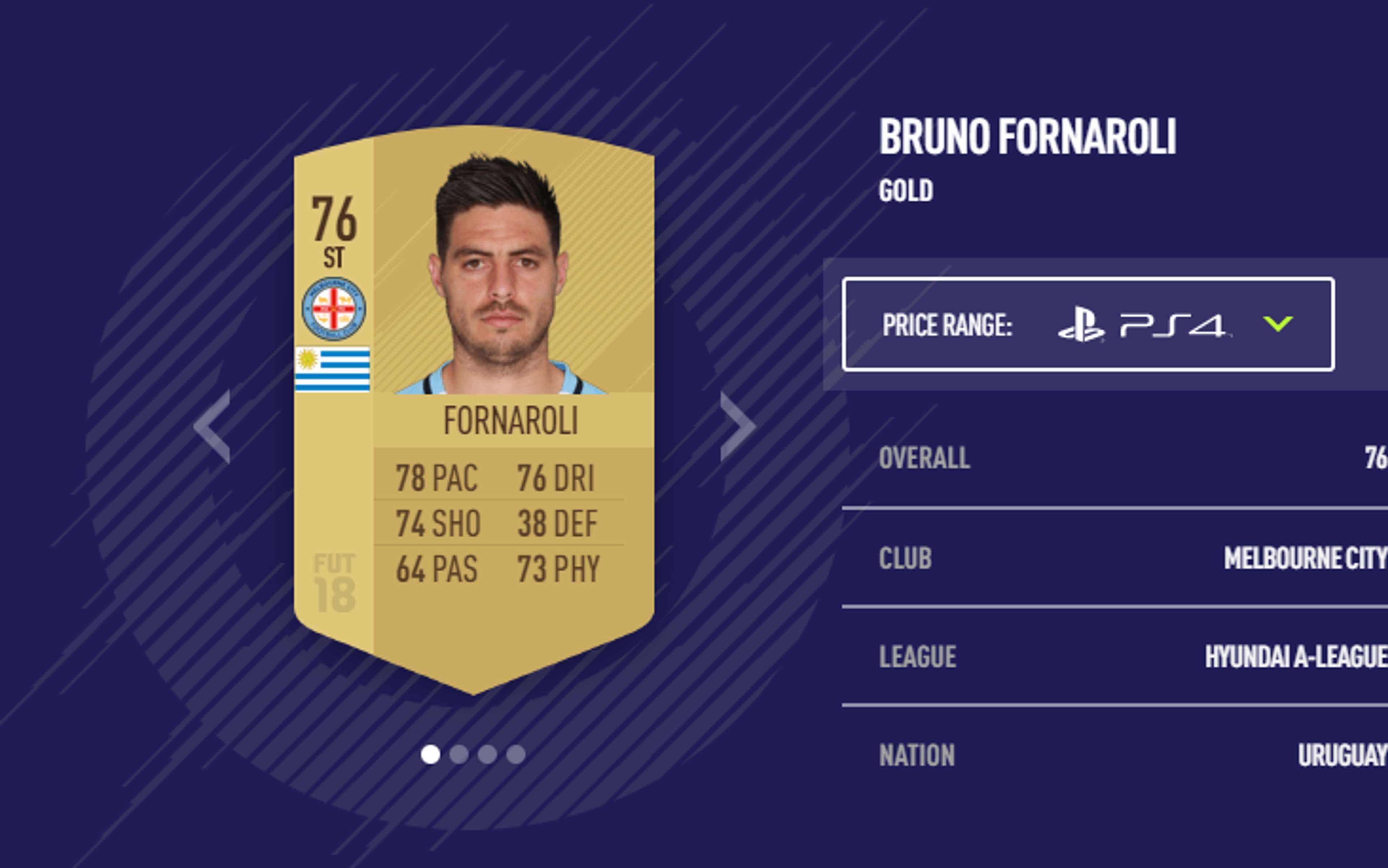 Bruno Fornaroli FIFA 18