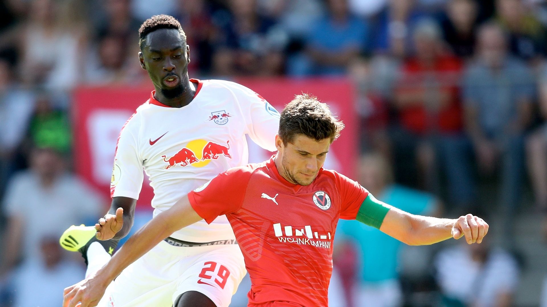 Jean-Kevin Augustin Daniel Reiche RB Leipzig Viktoria Koln 19082018