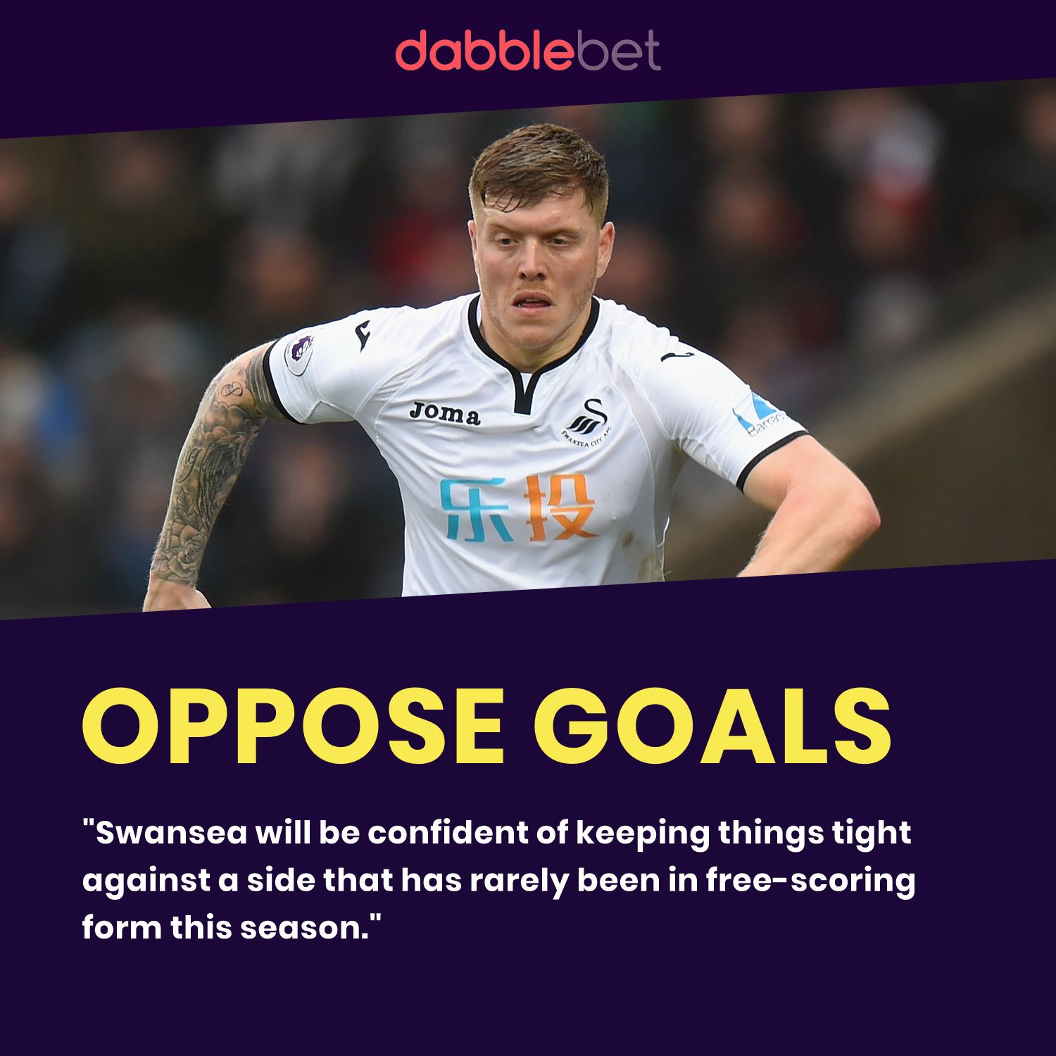 Man United Swansea graphic