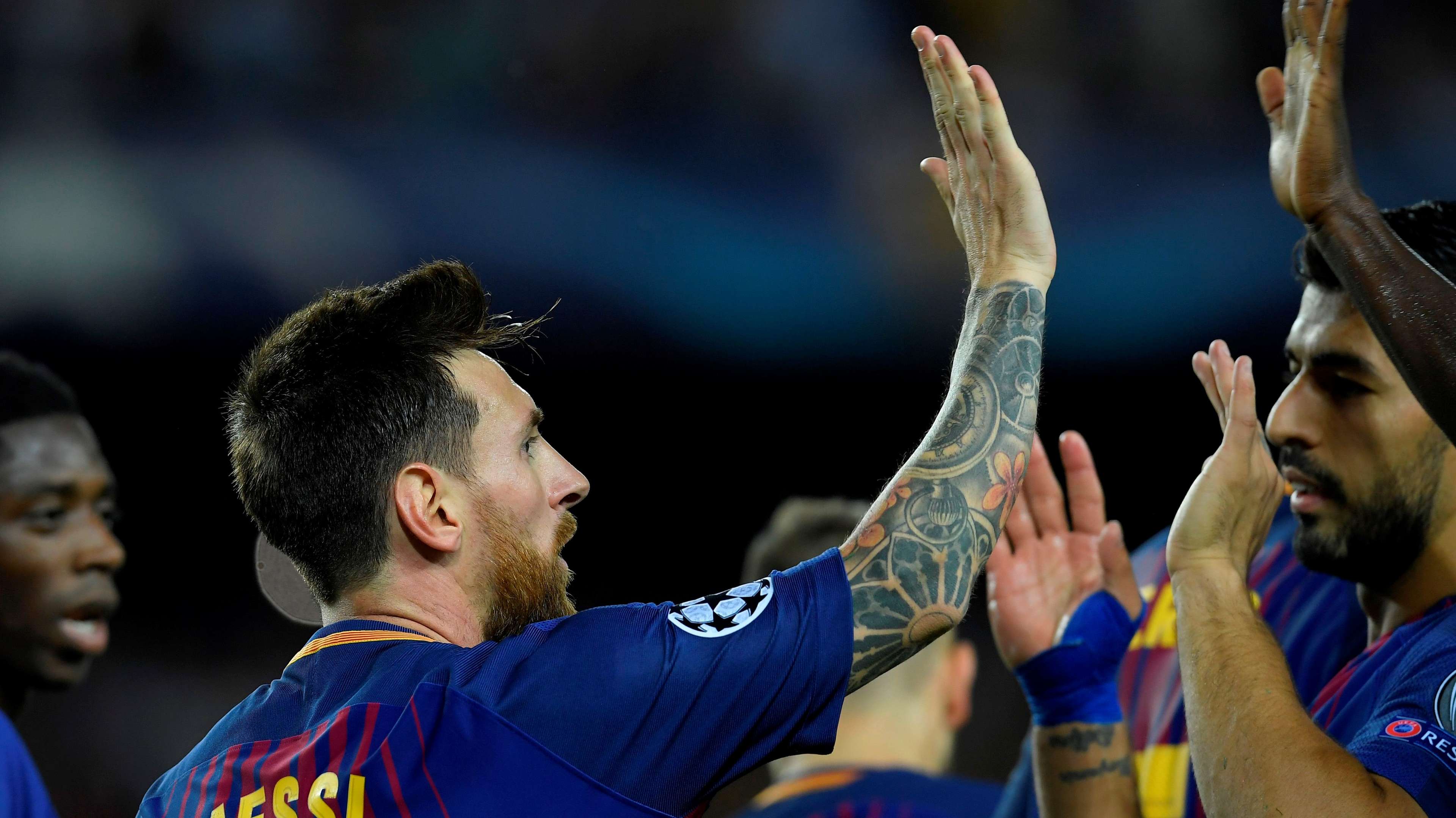 Lionel Messi Barcelona Juventus Champions League 12092017