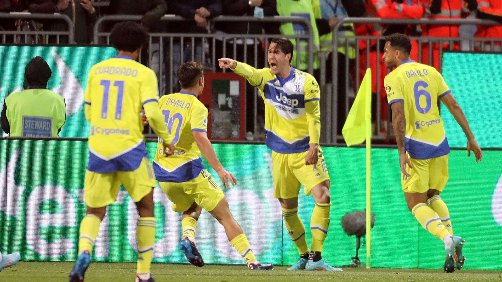 Dusan Vlahovic Cagliari Juventus Serie A