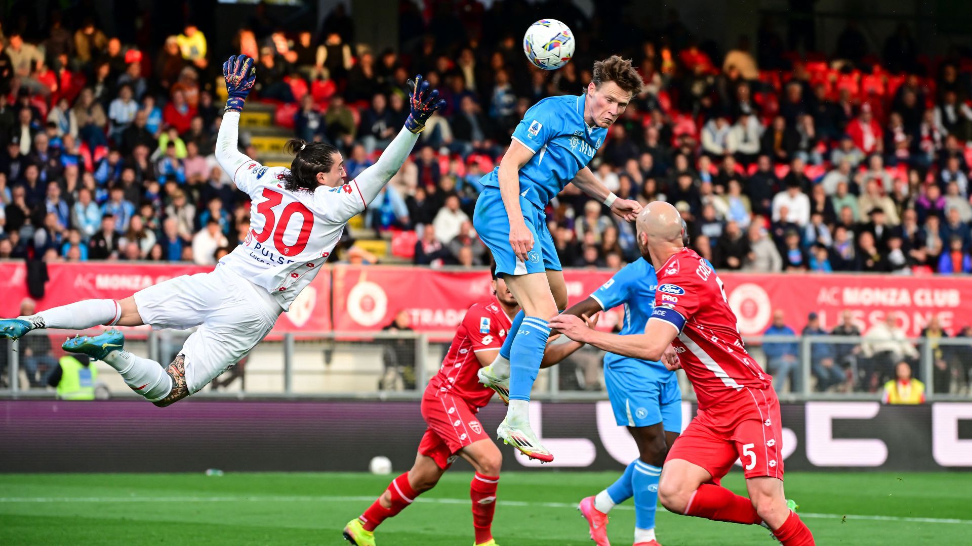 Scott McTominay Monza Napoli Serie A