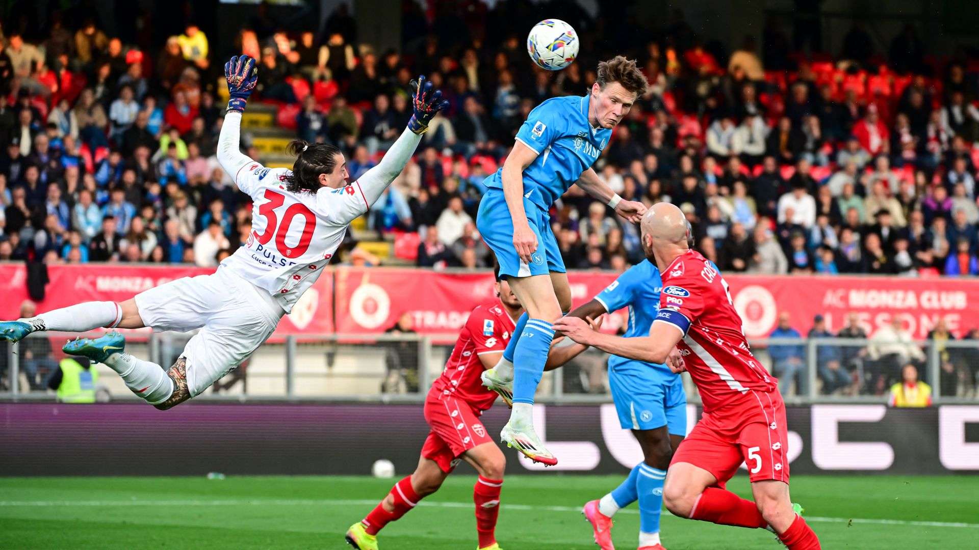 Scott McTominay Monza Napoli Serie A