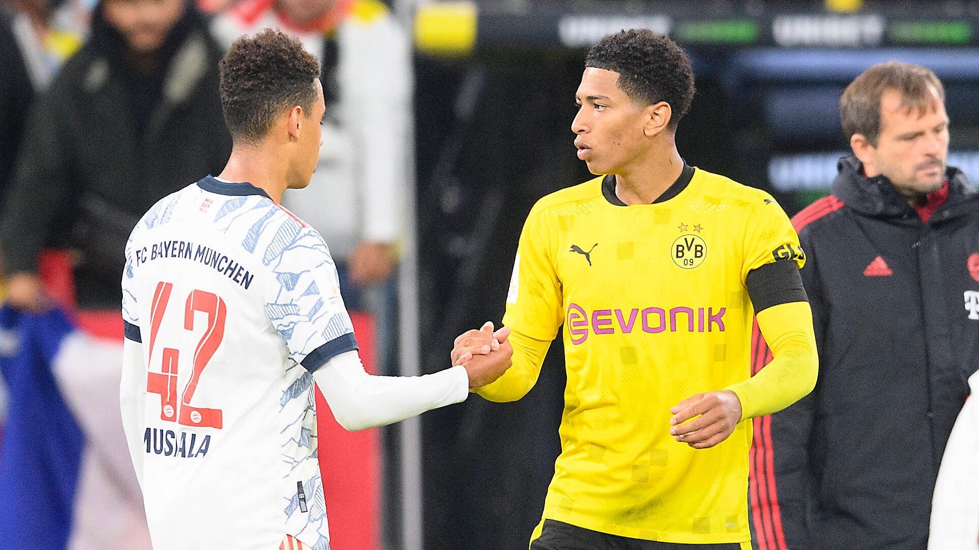 ONLY GERMANY Jamal Musiala Jude Bellingham Bayern Borussia Dortmund 2021