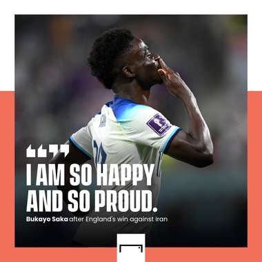 Bukayo Saka quote