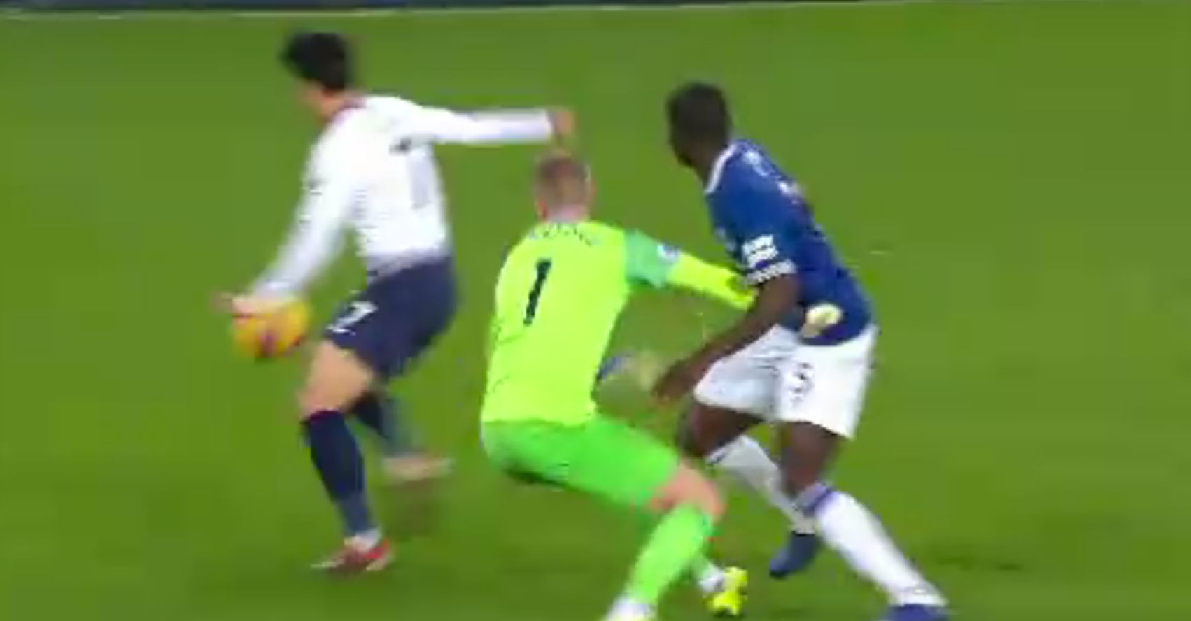 Jordan Pickford Everton Tottenham