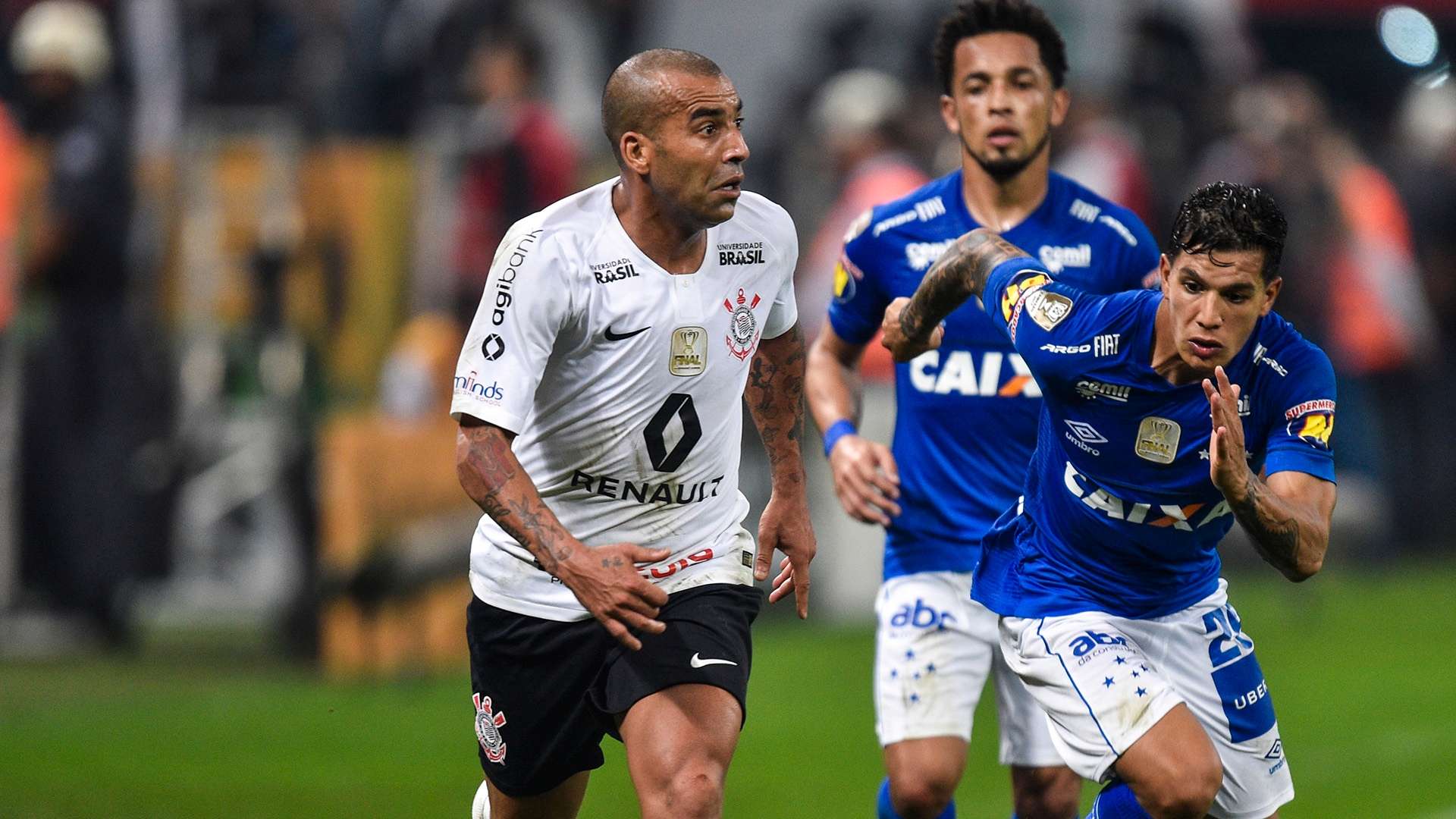 Emerson Sheik Lucas Romero Corinthians Cruzeiro Copa do Brasil final volta 17102018