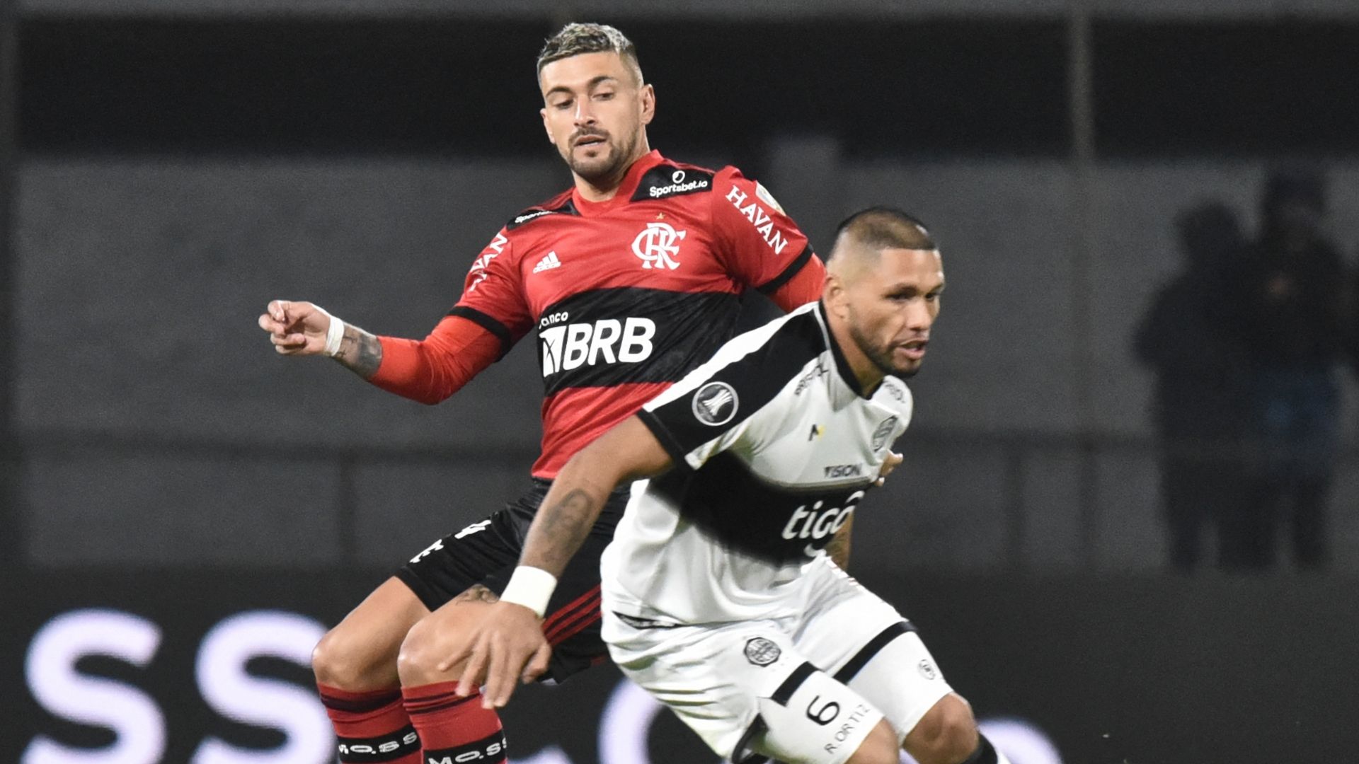 Arrascaeta, Olimpia x Flamengo, quartas da Libertadores, 11082021