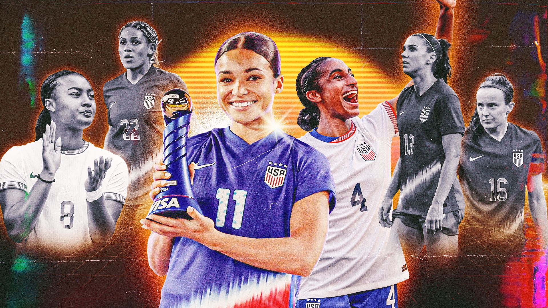 USWNT World-Class players GFX