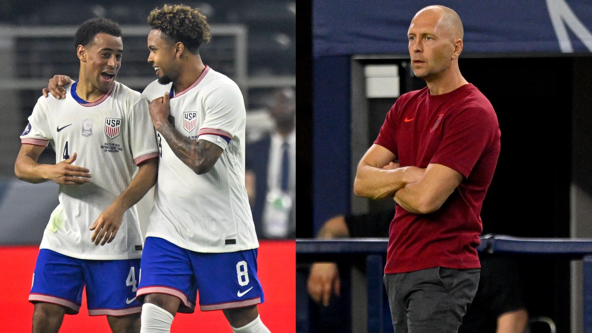 Tyler Adams Gregg Berhalter Weston McKennie