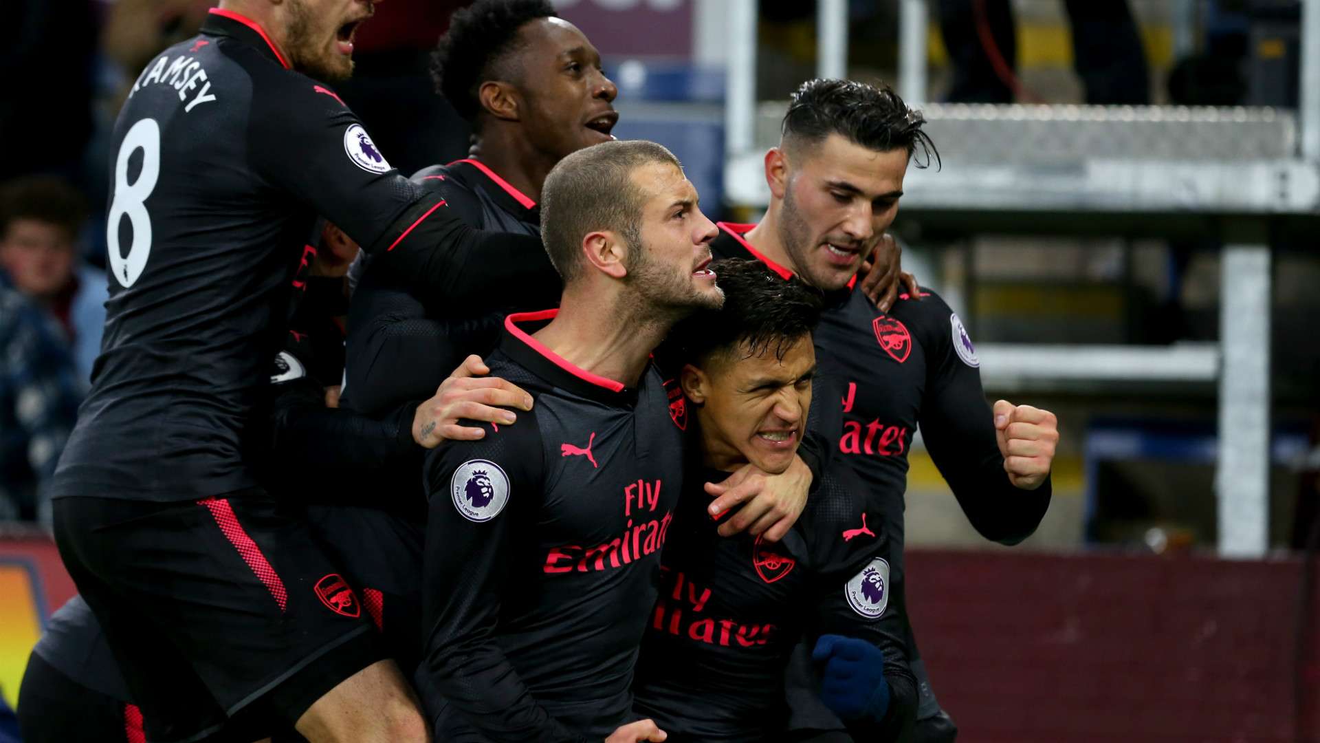 Arsenal celebrate