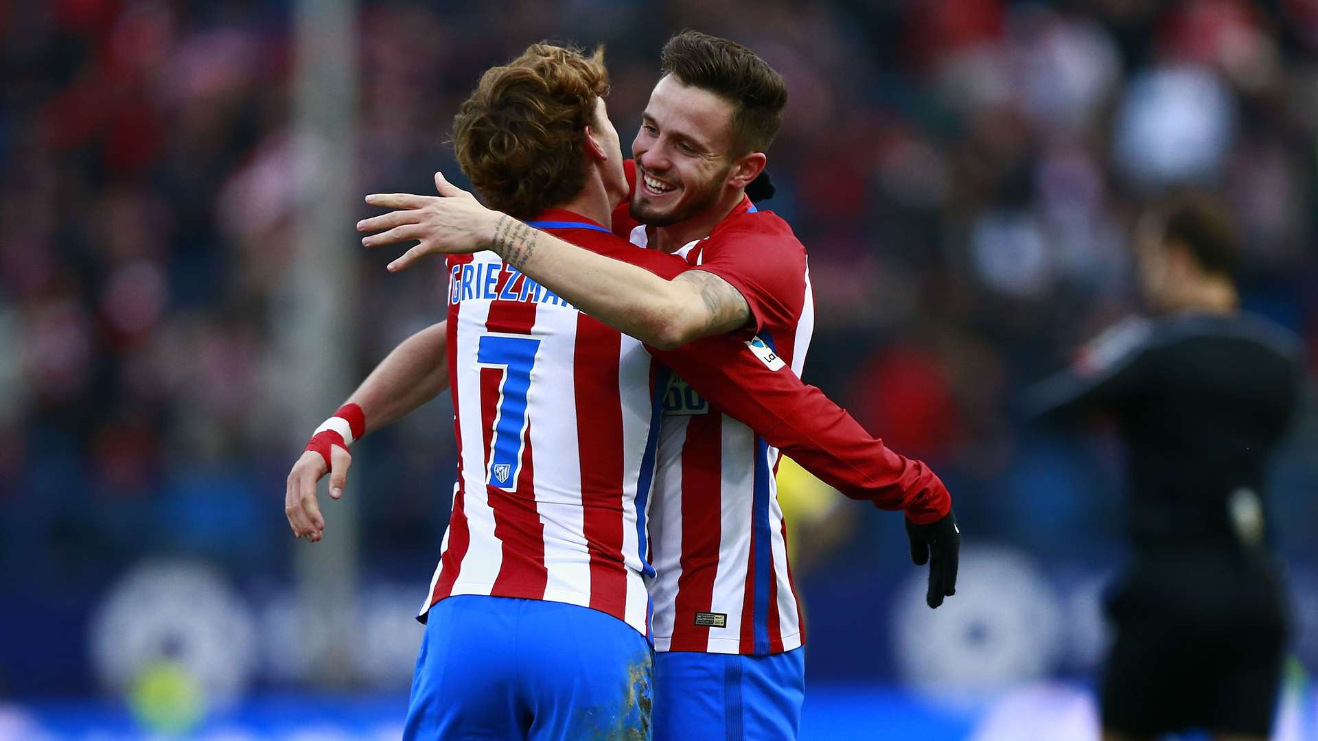 Niguez, Griezmann, Atletico Madrid, 12172016