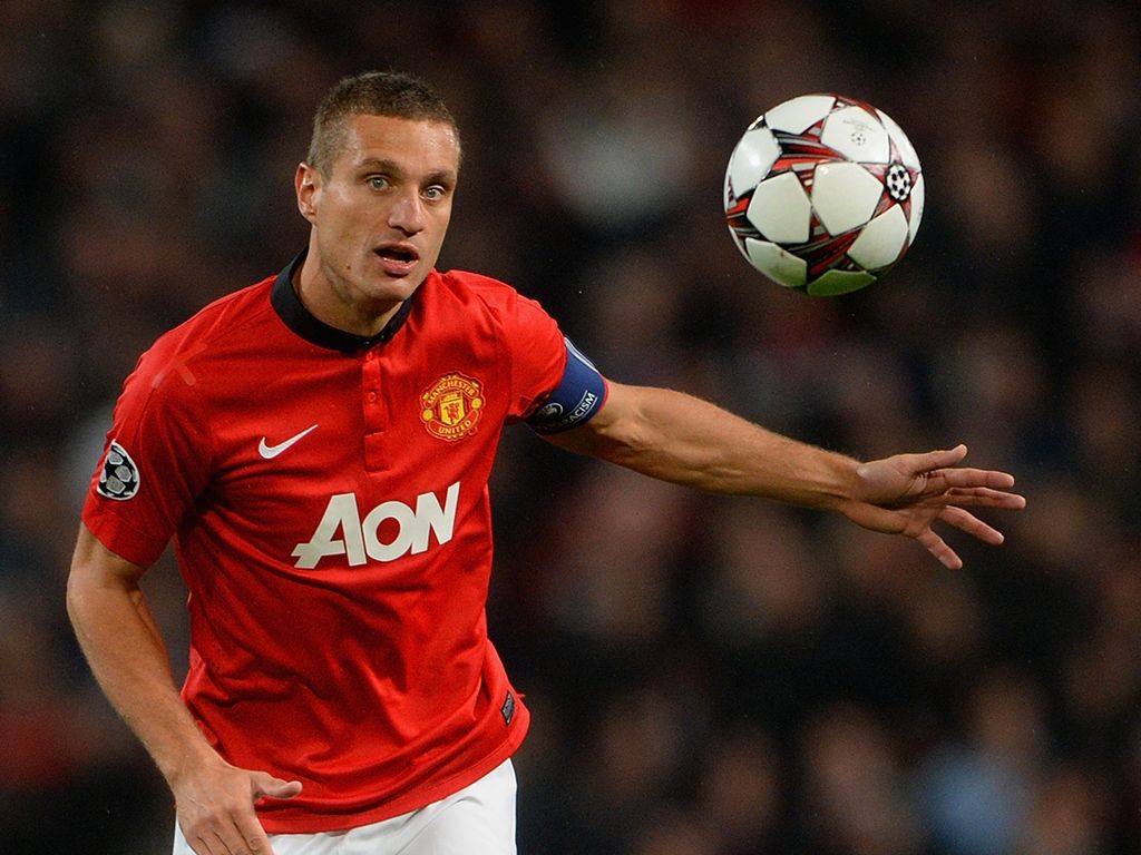 Nemanja Vidic Manchester United Champions League 09172013