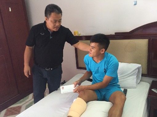 VPF thăm hỏi, động viên Nguyễn Anh Hùng chiều 26/6
