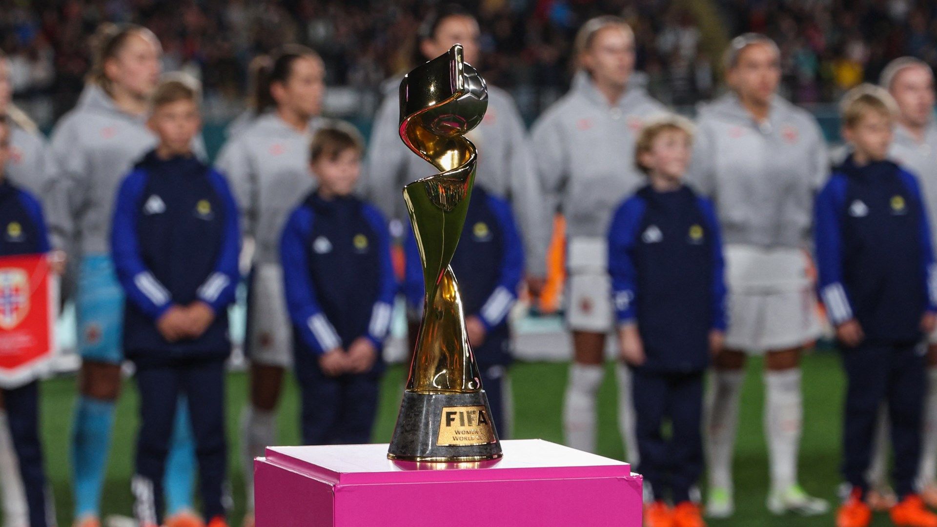 Women's World Cup trophy