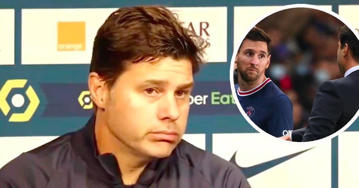 Lionel Messi Mauricio Pochettino PSG Paris