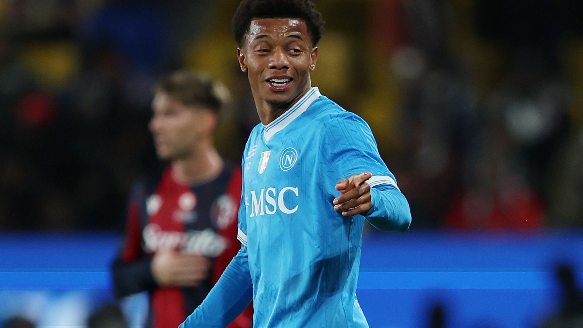 David Neres Napoli Bologna Supercoppa