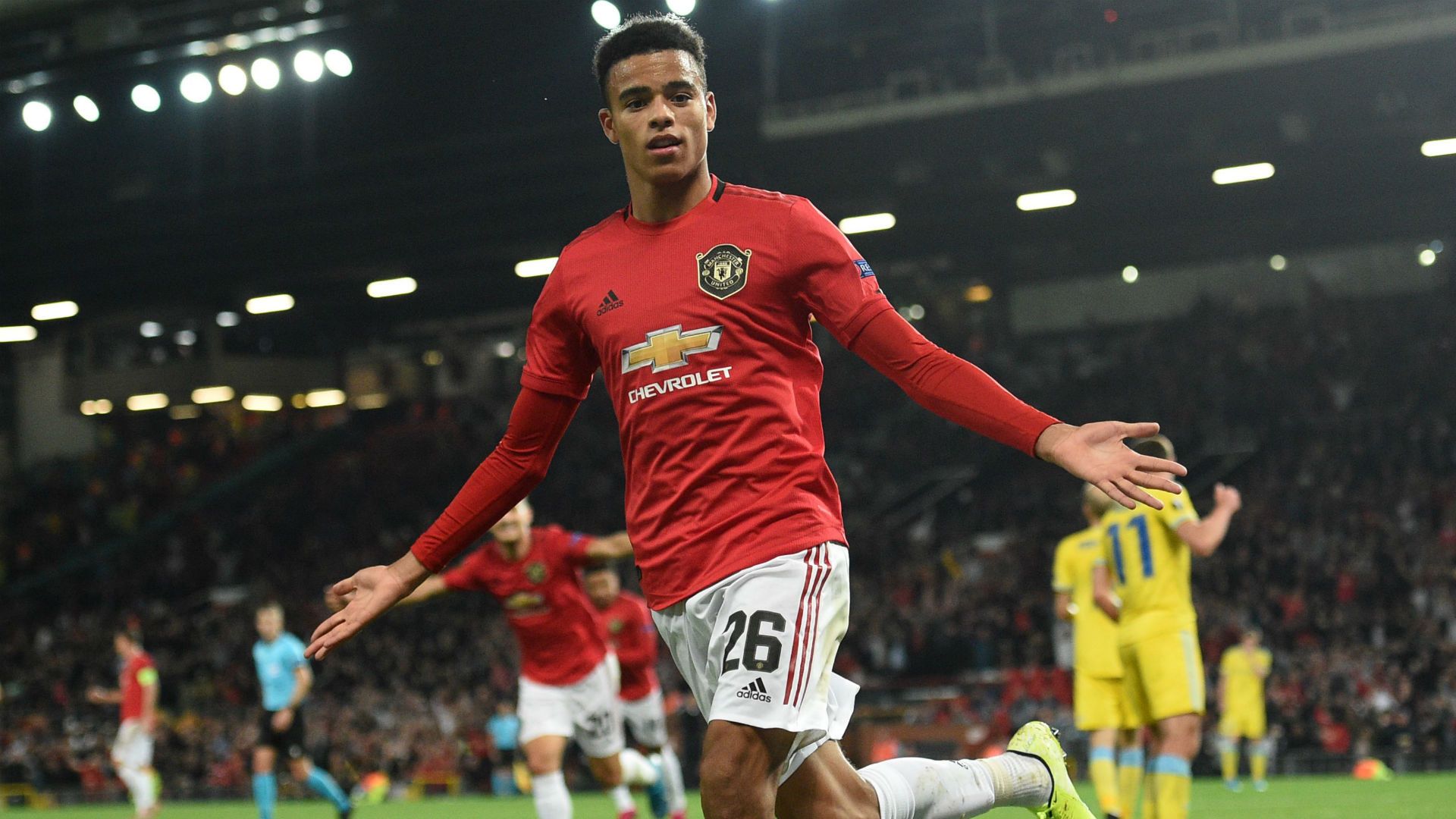 Mason Greenwood Manchester United Europa League 2019