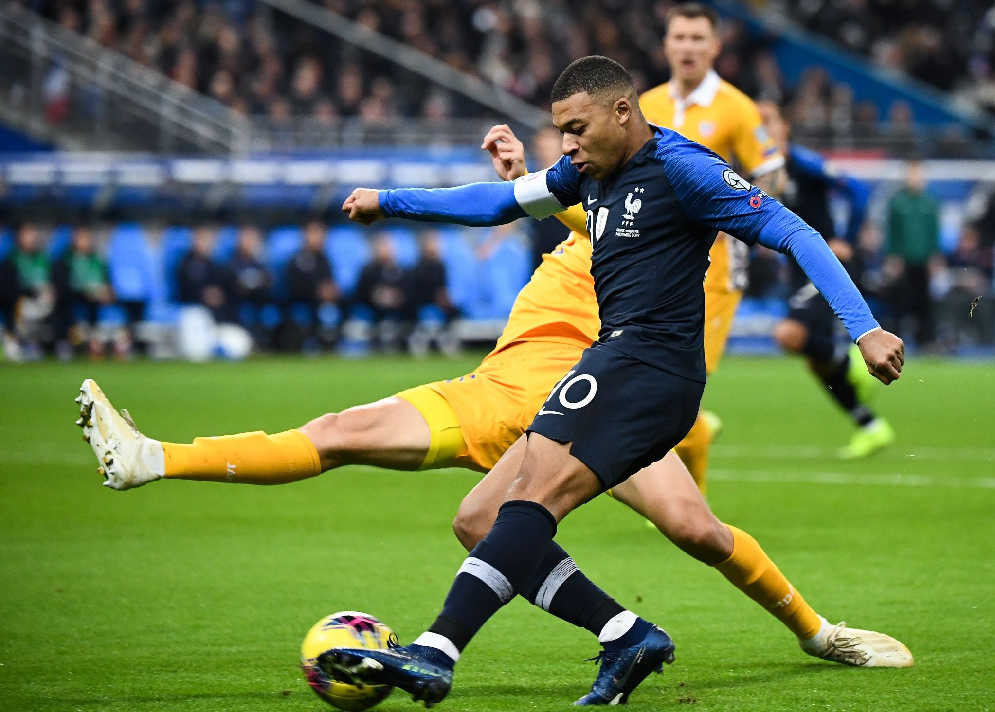 Kylian Mbappé France Moldova Getty Images 14112019