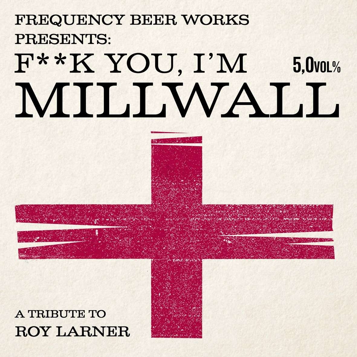 Millwall Beer label