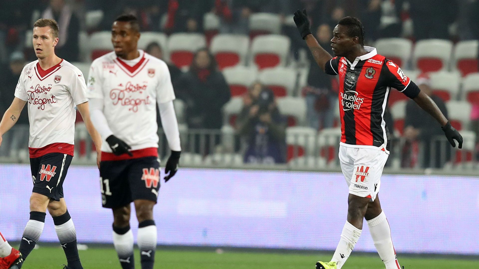 Mario Balotelli Nice Bordeaux Ligue 1 17122017