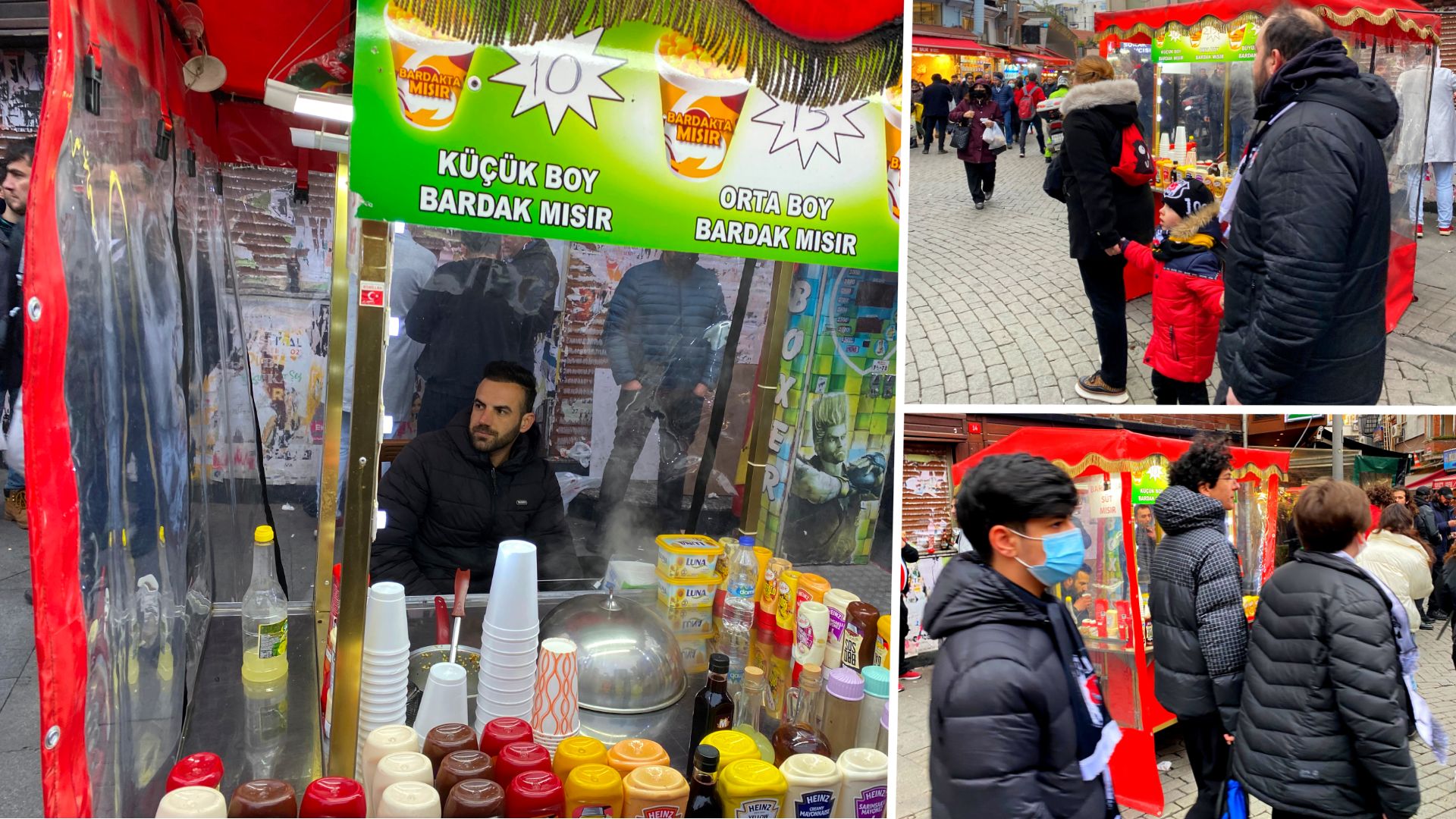 Bardak Mısır Beşiktaş