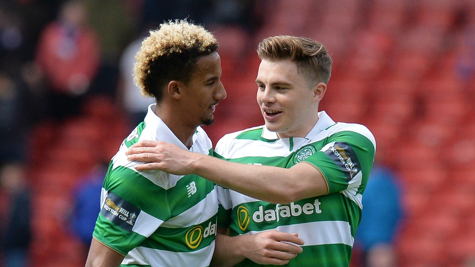 Scott Sinclair James Forrest Celtic 23042017