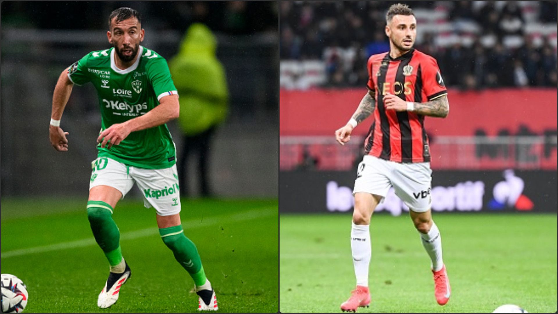 Saint-Etienne Nice Ligue 1 GFX