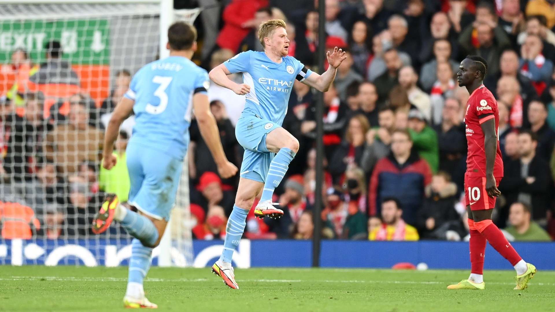 Kevin De Bruyne Liverpool Man City 2021