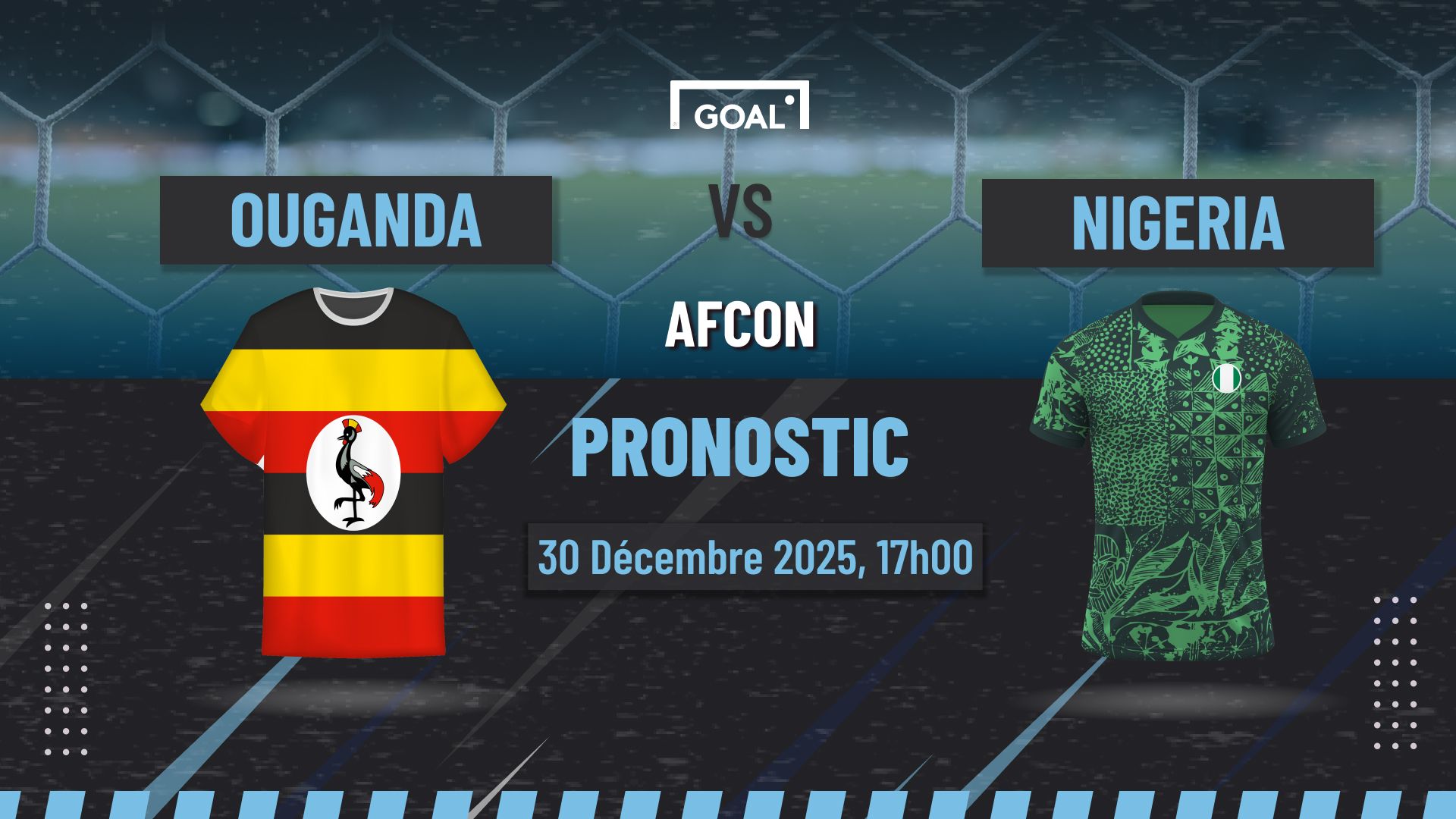 Pronostic Ouganda vs Nigeria
