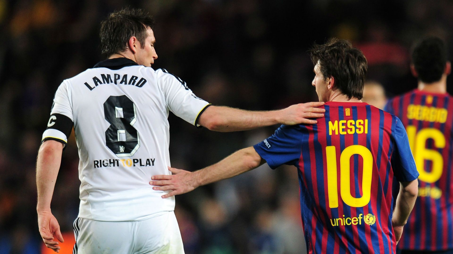Frank Lampard Lionel Messi
