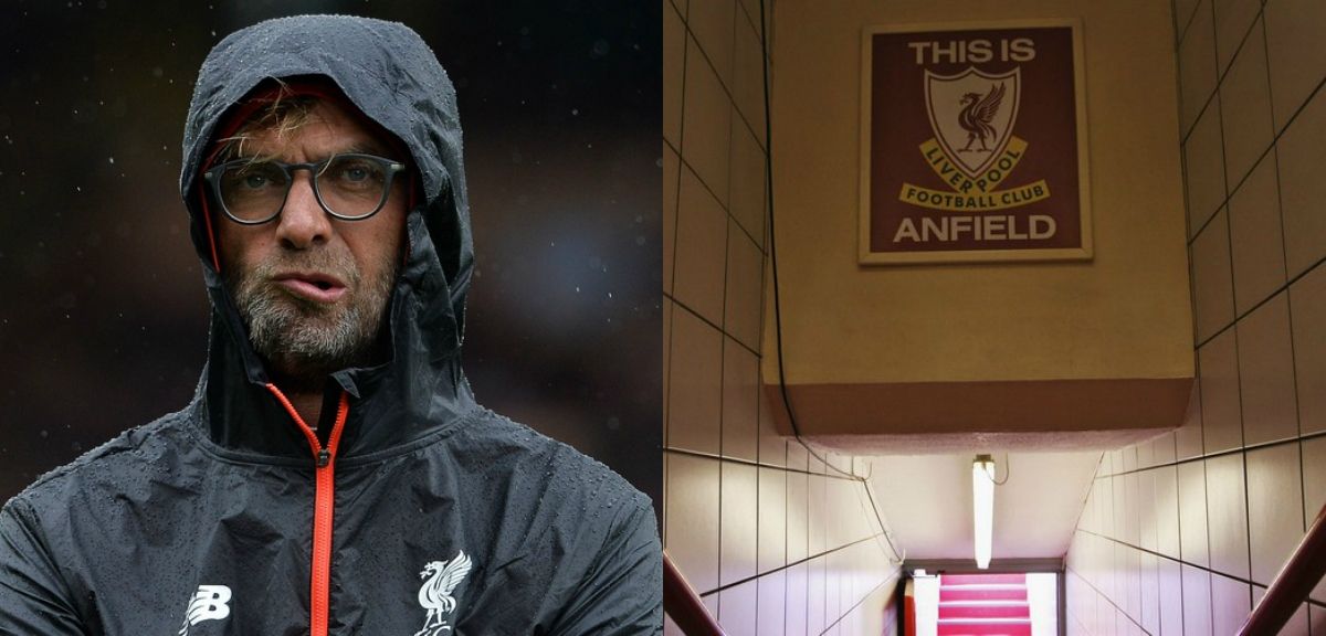 Jurgen Klopp This is Anfield sign MIX