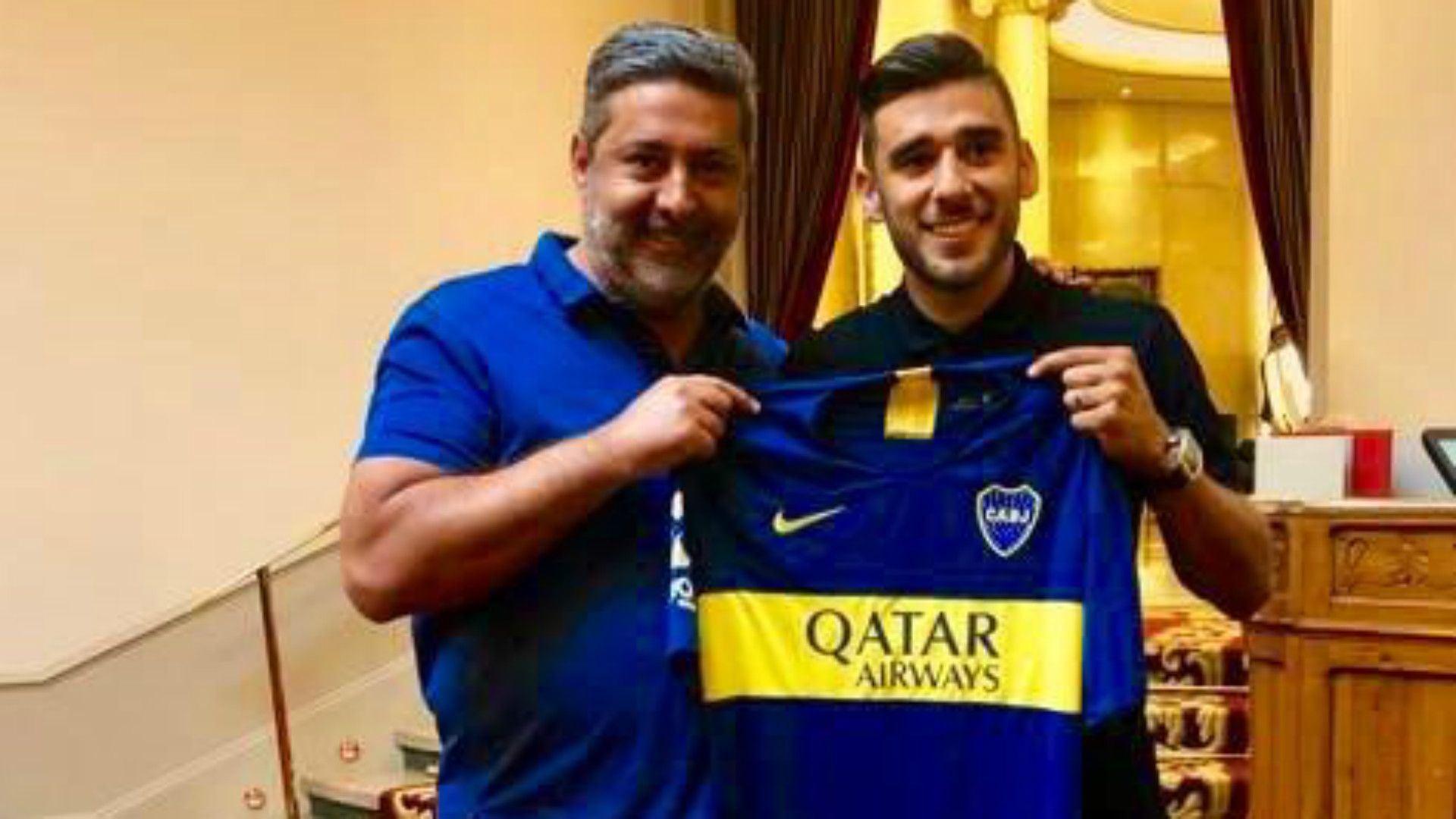 Daniel Angelici Eduardo Salvio 17072019