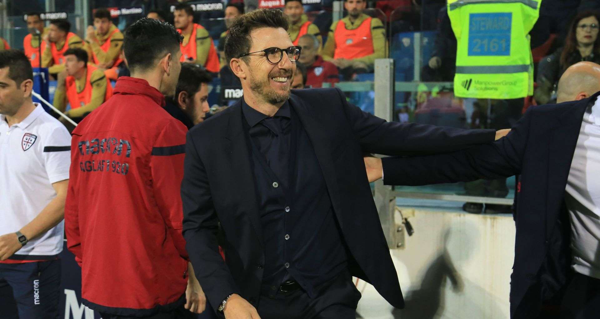 Eusebio Di Francesco Cagliari Roma Serie A