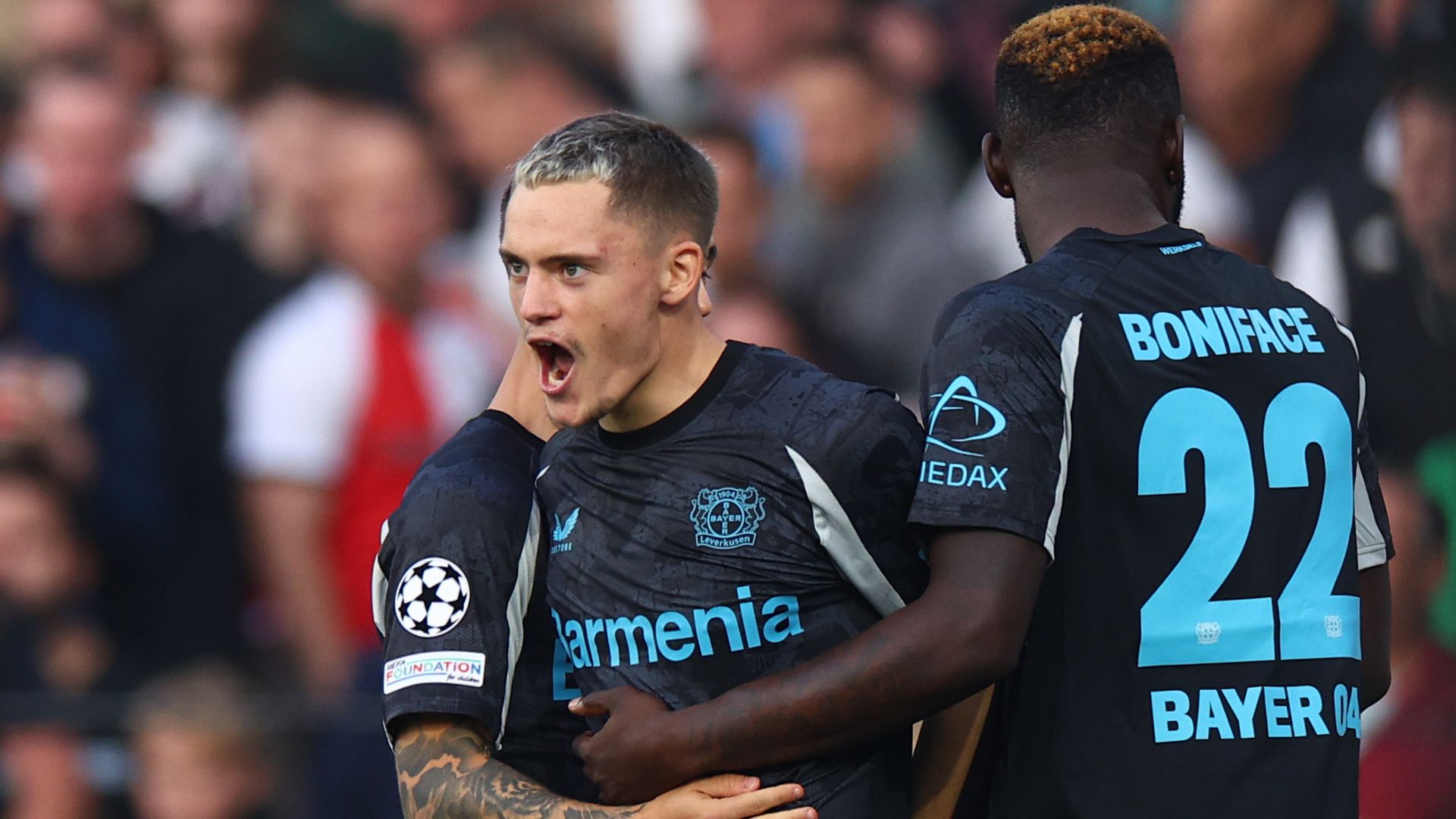 Wirtz Feyenoord Bayer Leverkusen