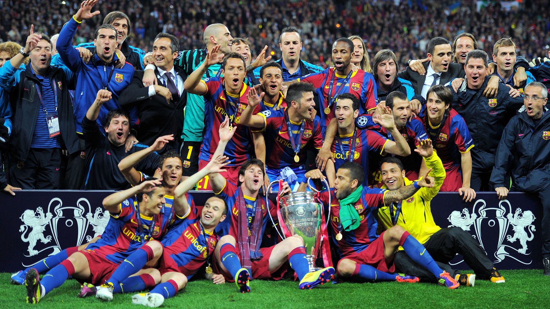 Barcelona 2011 Champions League winners