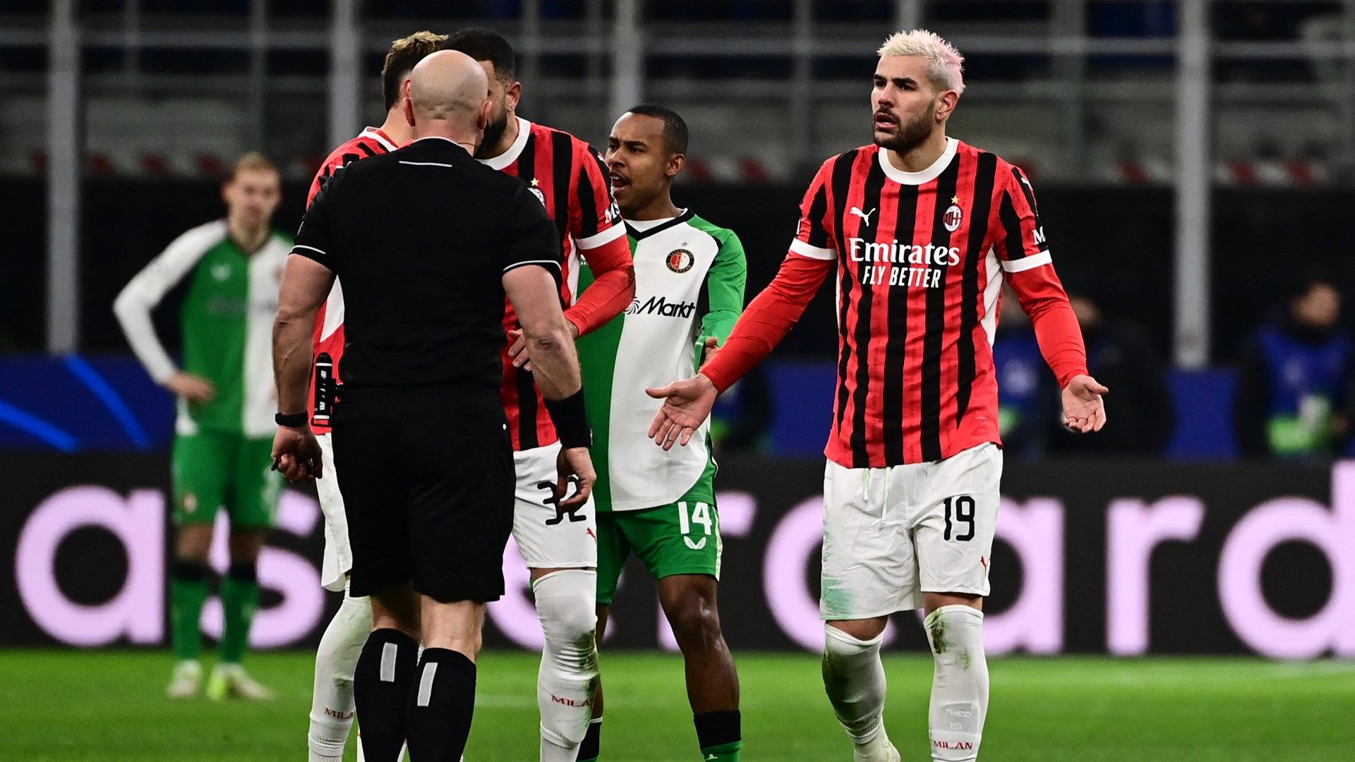 Theo Hernandez Milan Feyenoord