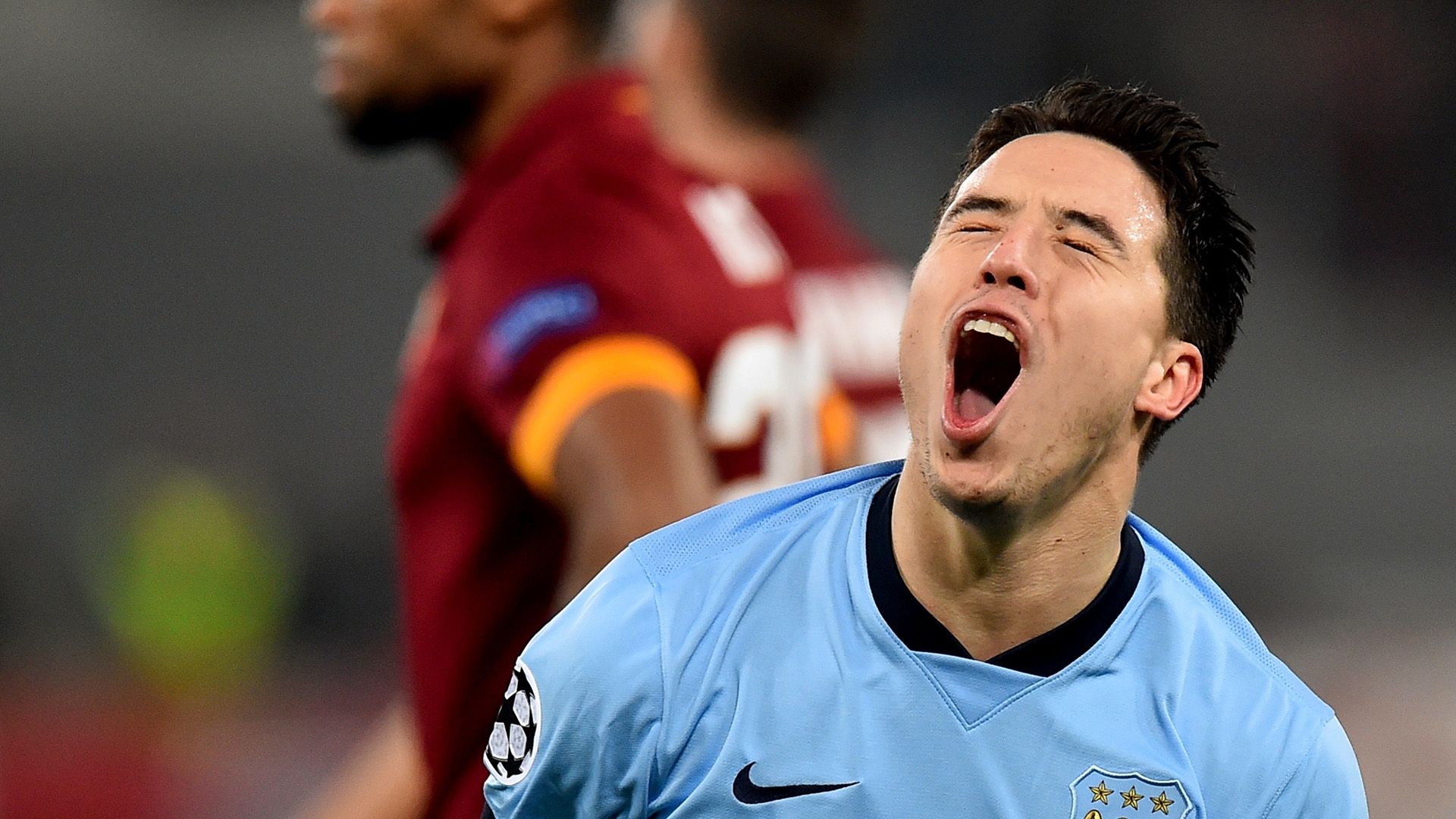 Samir Nasri Manchester City Roma Champions League 10122014