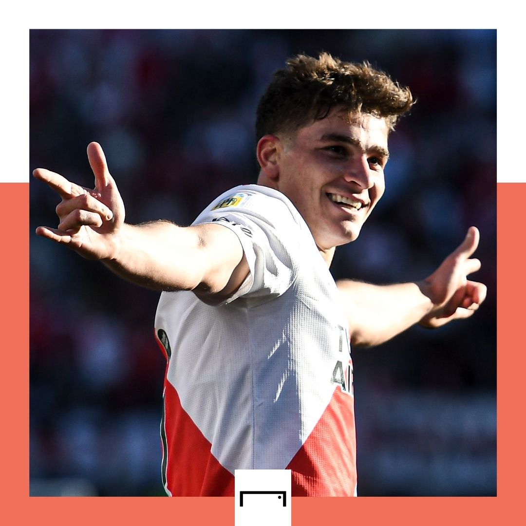 Julian Alvarez River Plate GFX 