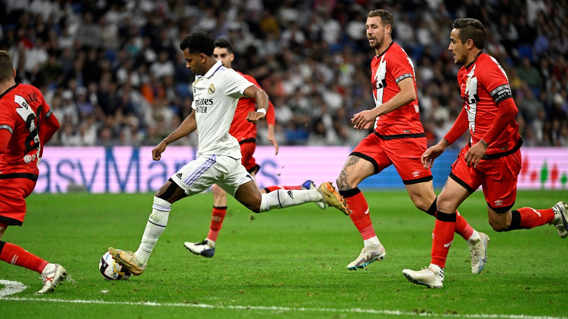 Rodrygo Real Madrid Rayo Vallecano