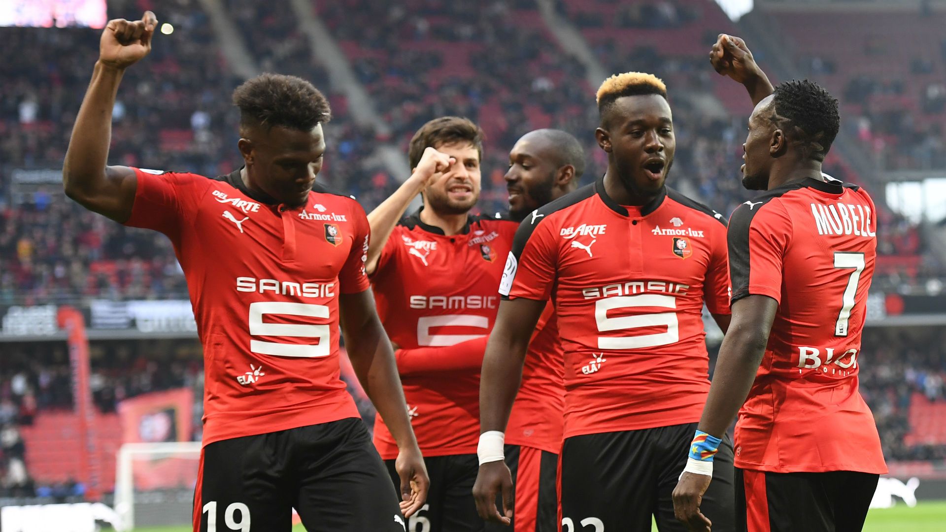 Firmin Mubele Rennes Lille Ligue 1 15042017