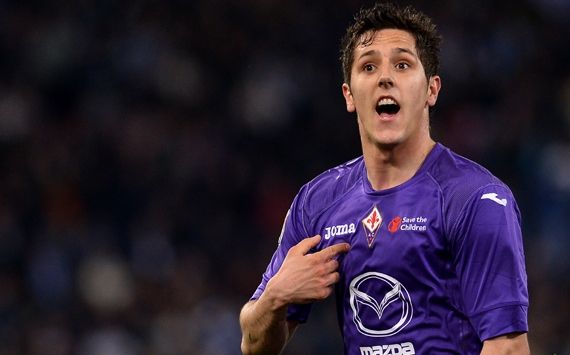 Stevan Jovetic ai tempi della Fiorentina