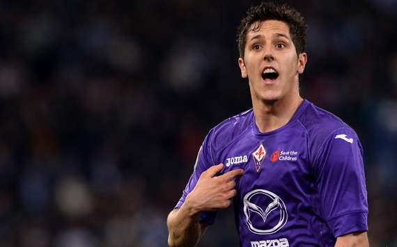 Stevan Jovetic ai tempi della Fiorentina