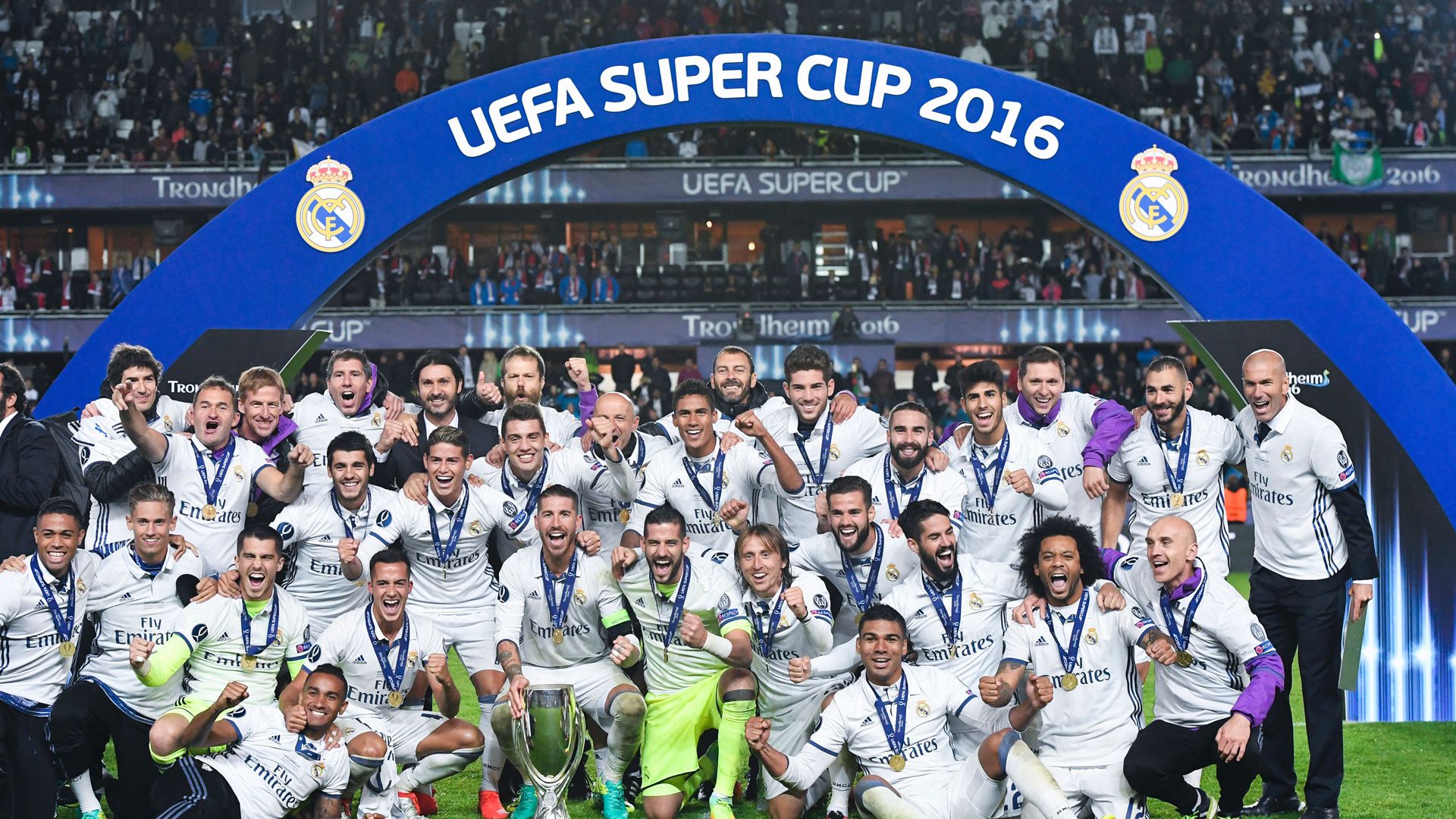 Real Madrid UEFA Super Cup 09082016