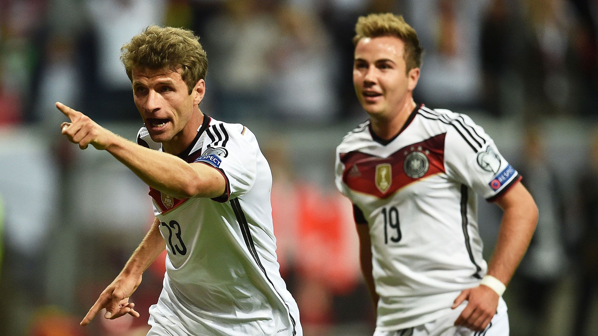 Deutschland Polen Müller Götze 04092015