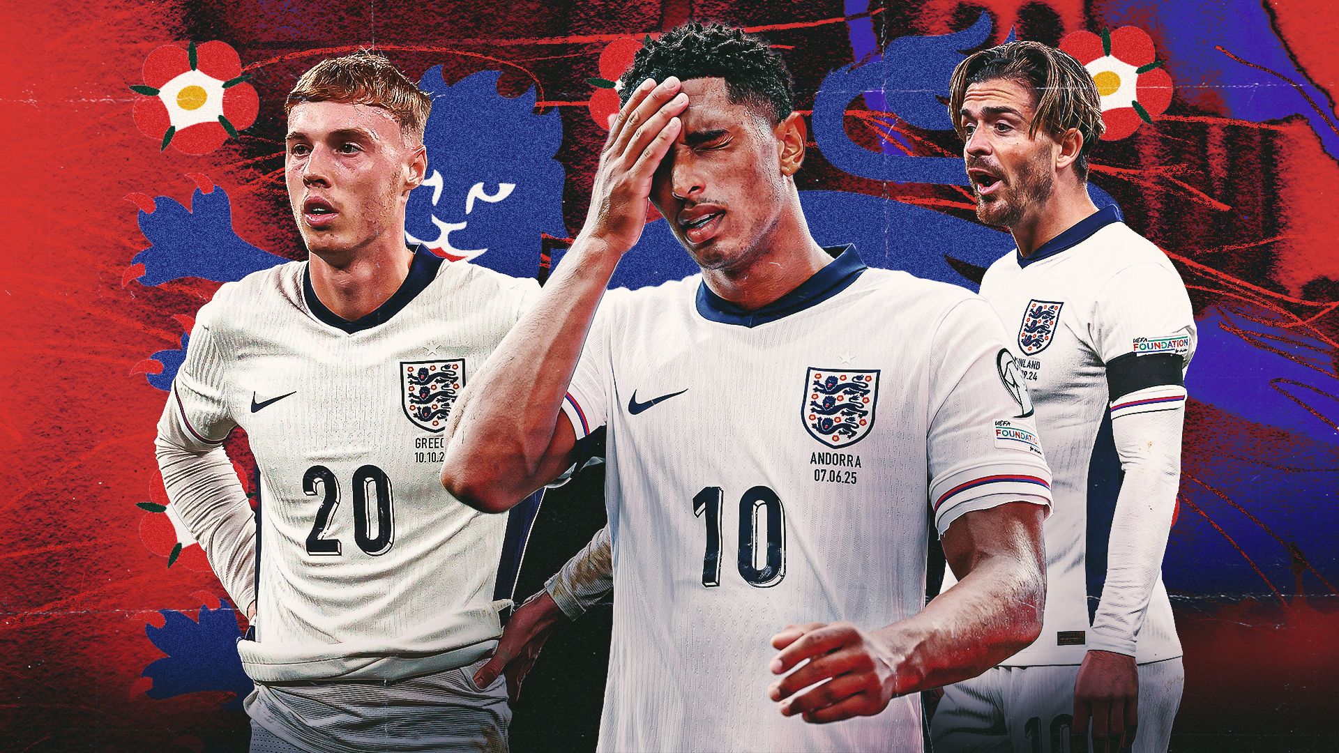England's most talented at risk GFX