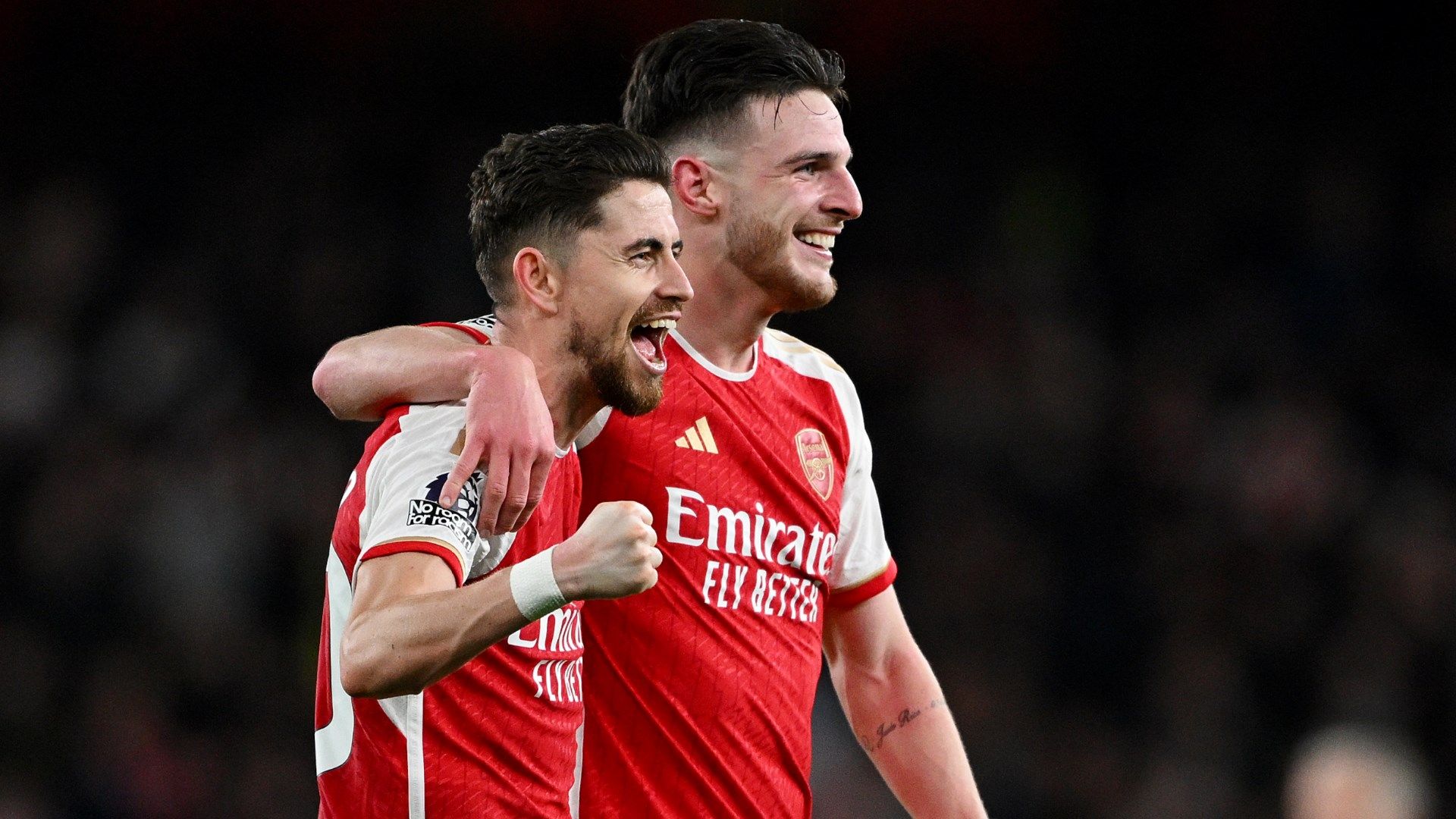 Jorginho Declan Rice Arsenal 2023-24