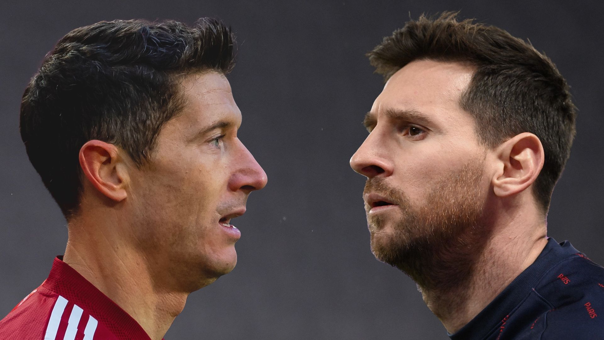 Robert Lewandowski Lionel Messi Bayern PSG 2021-22