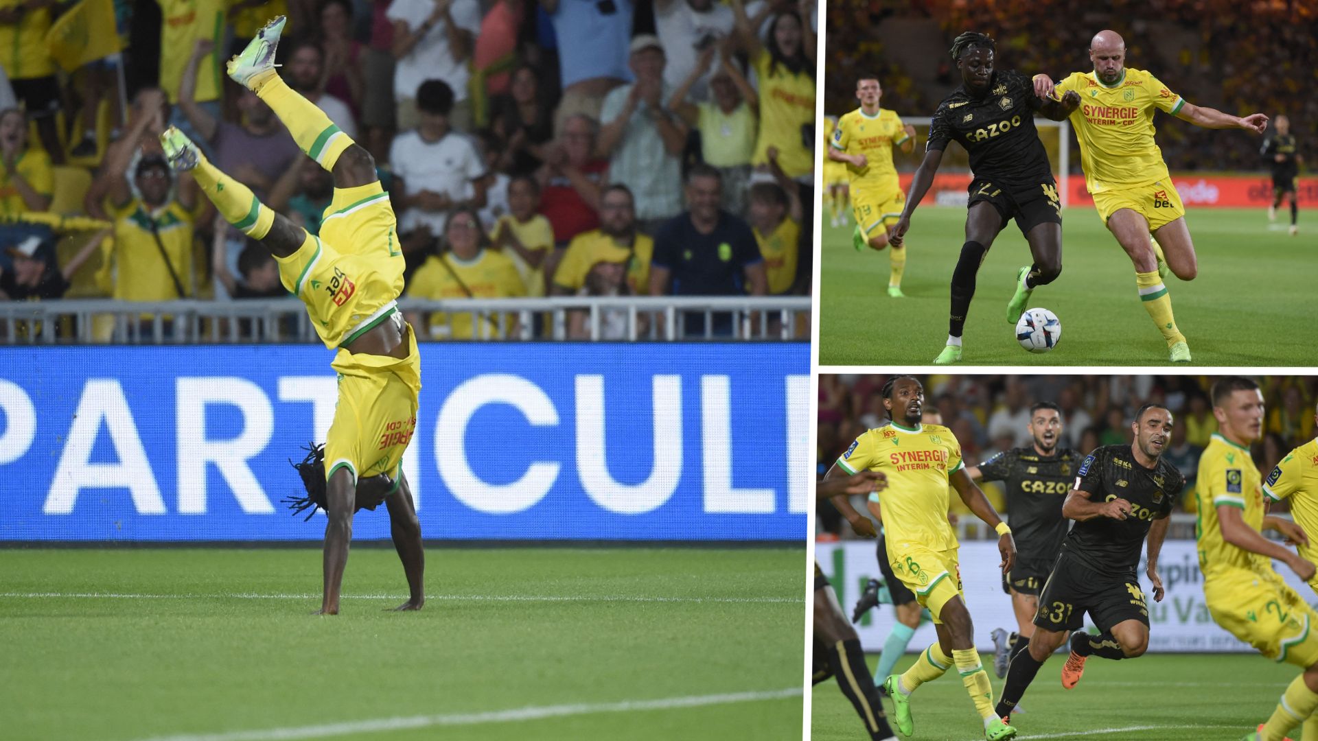 Ligue 1 2e journée FC Nantes Lille OSC 1-1